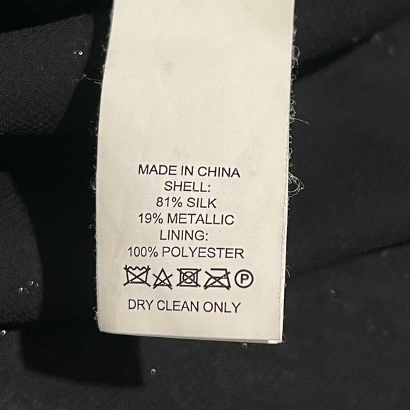 KATE SPADE WILD ONES NAVY LEOPARD CLIP DOT BOW BLOUSE SIZE XL GENTLY WORN - Picture 11 of 12